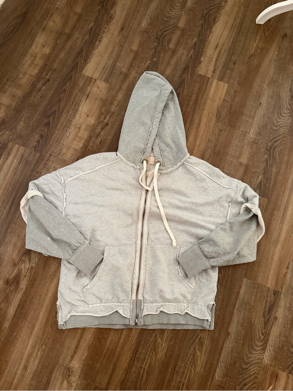 Free People We The Free Cher Twofer Hoodie S Oversized - Picture 2 of 10